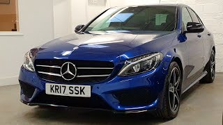 2017 W205 MercedesBenz C250d AMG Line Premium Plus with Night Pack Review [upl. by Osnohpla]