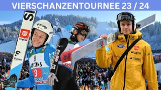 Skispringen Vierschanzentournee OBERSTDORF GER 1 Durchgang [upl. by Catt]