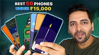 Best 5G Phones You Can Buy Under ₹15000 July 2023 [upl. by Cletis655]