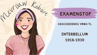 Examen  MAVO 4  Geschiedenis  Interbellum 19181939 [upl. by Kayley158]