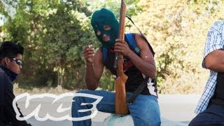 Mexican Vigilantes Stand Up Against Crime [upl. by Yennek]