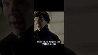 Sherlock Holmes Sherlock impressed by killers talent👑☠️ sherlockholmes series ytchannel edit [upl. by Ayyn876]