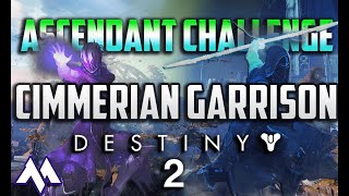 Cimmerian Garrison Ascendant Challenge Solo Guide  Destiny 2  Corrupted Eggs amp Lore Locations [upl. by Olethea]