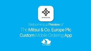 Mitsui amp Co Europe Plc  Mobile App Preview  MIT039W [upl. by Hendricks]