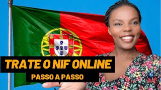 Trate o seu número de identificação fiscal português online NIF moraremportugal imigração 2022 [upl. by Hedwiga]