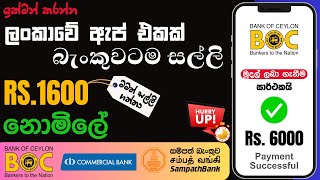 🎁 ලංකාවේ App එකකින් රු 1600 ක් බැංකුවටම ගන්න පුලුවන්  How to Earning EMoney in sinhala  66th [upl. by Nahallac364]