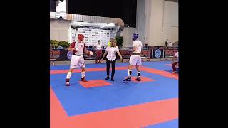 WAKO Junior World Championships kicklight 79kg 2018 Jesolo [upl. by Dnarud]