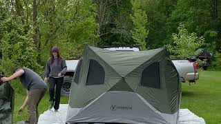 Gazelle T4 Overland Edition Hub Tent Unboxing and Setup Your stepbystep Guide [upl. by Schaumberger]