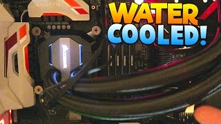 UPGRADING MY COMPUTER TO WATER COOLING [upl. by Ketty]