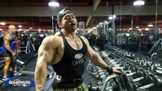 Hides Road to the 2016 Olympia  Part 3 Back [upl. by Rovner757]