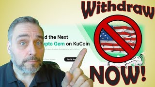 KuCoin Shutting Out US Users [upl. by Reba]