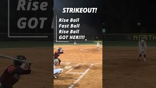 Best Rise Ball Pitches shorts fastpitch [upl. by Konstance]