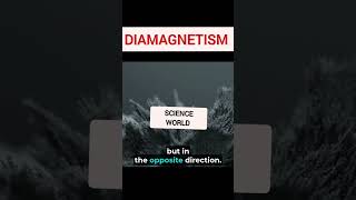 Diamagnetism  Cause and Properties of Diamagnetism explained  Magnetic Property of a material [upl. by Ecyoj]