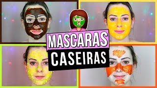 DIY INCRÍVEIS DE MASCARAS FACIAIS CASEIRAS [upl. by Komsa]