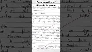 Determination of bilirubin in serum  van den bergh reaction  biochemistry easy mlt practical [upl. by Lahcear470]