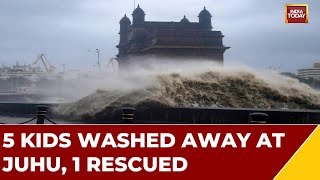 India Today Tracks Cyclone Biparjoy Ground Reports From Gateway Of India Mumbai  WATCH [upl. by Arvell]