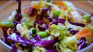 Chopped Asian Salad Recipe  Vegetarian Recipe [upl. by Toffey907]