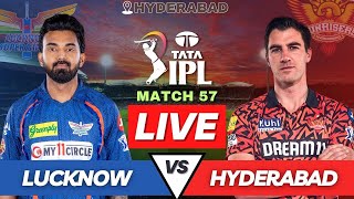 IPL 2024 Live LSG vs SRH Match  IPL Live Score amp Commentary  Hyderabad vs Lucknow Live Match Score [upl. by Alvie]