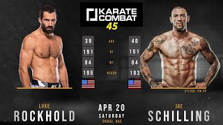 LUKE ROCKHOLD vs JOE SCHILLING Full Fight [upl. by Ateikan]