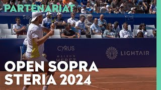 Habillage évènement sportif  8e édition de lOpen Sopra Steria [upl. by Savill]