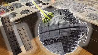 Parting Out amp Cleaning LEGO Death Star 10143 [upl. by Uon]