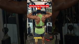 Back Cuttings Exercise🔥backworkout backexercise fitness motivation gymworkout healthy fatloss [upl. by Lesh]