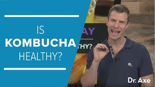 Kombucha Is It Actually Healthy  Dr Josh Axe [upl. by Carol669]