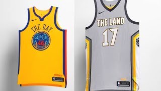 NBA New Jerseys quotThe City Edition Uniformsquot for 201718 NBA Season By Nike [upl. by Gazo]