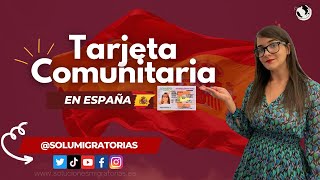 Tarjeta Comunitaria en España Un permiso de residencia muy beneficioso tarjetacomunitaria migrar [upl. by Areehs]