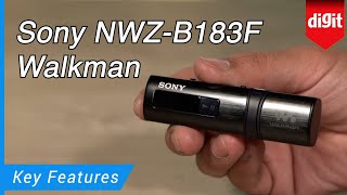 Sony Walkman NWZB183F Unboxing  Best Digital Music Player in Budget Category [upl. by Oiluarb]