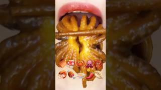 asmr WEBFOOT OCTOPUS 쭈꾸미 eating sounds [upl. by Burgwell990]