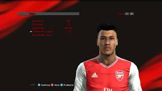 PES 2013  New face amp hair • Gabriel Martinelli • 2019  2020 • FULL HD [upl. by Notxam]