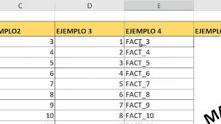 Como hacer numeración consecutiva en Excel 5 ejemplos distintos 2019 [upl. by Missi]