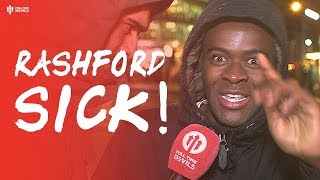 RASHFORD SICK Manchester United 41 Fulham [upl. by Manly802]