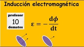 Inducción electromagnética ejercicios resueltos clásico 01 [upl. by Allehcram]