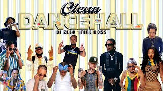 2023 Dancehall Mix Clean  New Dancehall Songs Clean 450 Masicka Alkaline Valiant KraffSkeng [upl. by Rolan]