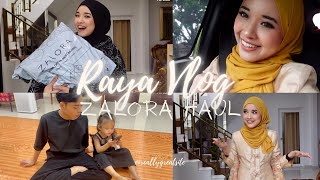 VLOG RAYA KETIGA AND ZALORA HAUL [upl. by Auhesoj]