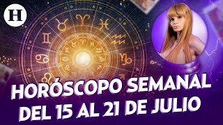 Horóscopos de la semana con Mhoni Vidente del 15 al 21 de julio [upl. by Garris930]