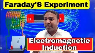 Electromagnetic Induction 💡FaradayS ExperimentInduced Current🔥😱Induced emf 🧲🎛️ CBSEJEE [upl. by Blainey]