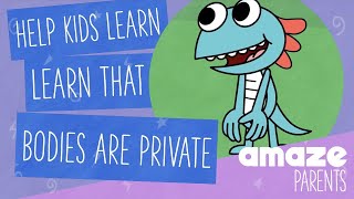 Help kids learn that bodies are private with Scoops amp Friends [upl. by Ainna411]