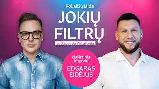 Išskirtinis E Eidėjaus interviu – apie sunkią vaikystę ir pykčius su Natalija „Gaunu velnių“ [upl. by Uehttam]