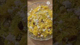 Zarda recipe  shorts zardarice viral foodie viralshorts [upl. by Nobel]