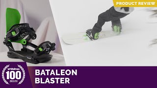 Bataleon Blaster 2023 Snowboard Binding Review [upl. by Eelidnarb]