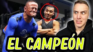 El Campeón ha dejado en shock a Larry Wheels en el gimnasio [upl. by Neerihs]