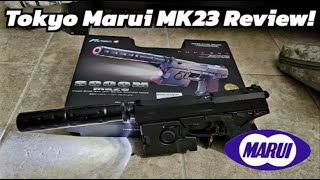 Tokyo Marui MK23 Review Chrono and Shooting Test [upl. by Bernelle]