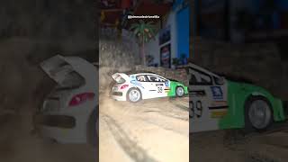 Rally Scalextric 206 WRC [upl. by Odnomra287]