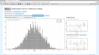 StatKey Comparison of Means [upl. by Rajewski292]