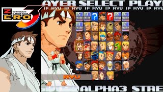 Street Fighter Alpha 3 Max Ryu Playthrough  High Level Epic Fight [upl. by Dhiman100]