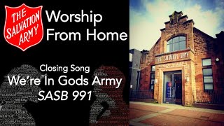 Closing Song Were In Gods Army  Sunday 14th June [upl. by Maude]