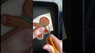 Let’s make a Christmas ornament with free motion embroidery [upl. by Amisoc]